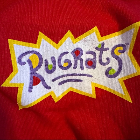 Red Nickelodeon Rugrats Adult Size Large T-shirt - Picture 4 of 5